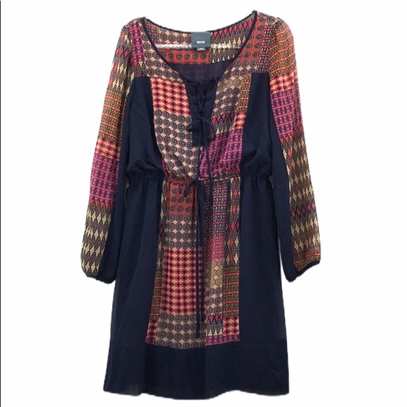 Anthropologie Dresses & Skirts - Maeve Anthropologie Large Peasant 60s Boho Dress